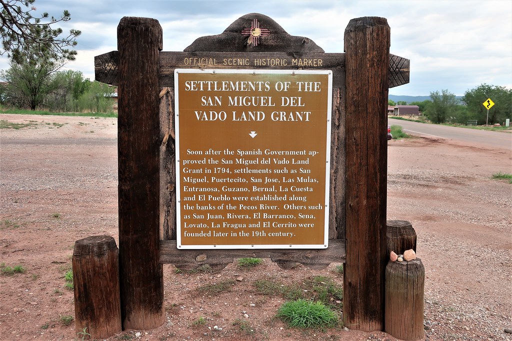 Settlement of San Miquel Del Vado Land Grant Historic Mark… Flickr