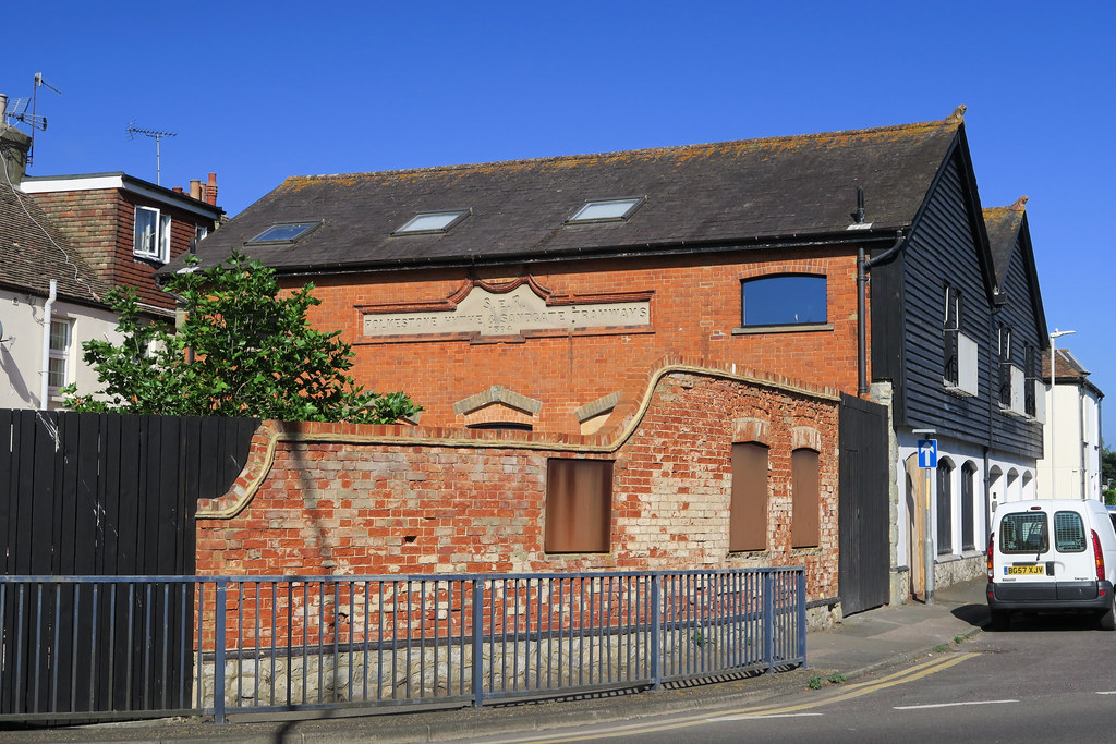 Hythe Tram Depot Hythe (Kent), used to be linked to Sandga… Flickr
