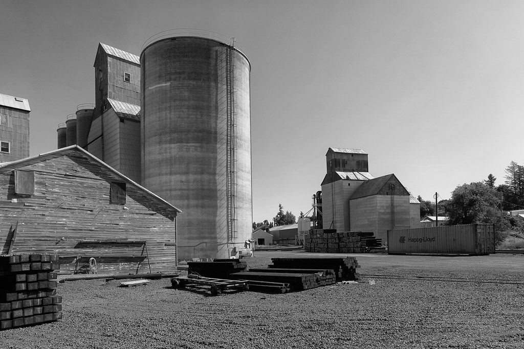 Grain silo1.1, Ritzville David Reams Flickr