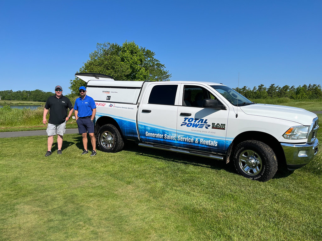 Oakfield Hole Sponsor Total Power Construction Association of Nova