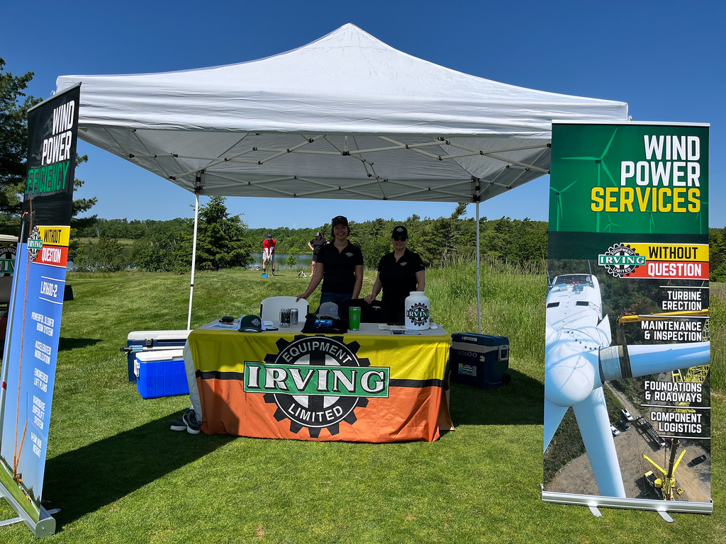 Oakfield Hole Sponsor Irving Equipment Construction Association of