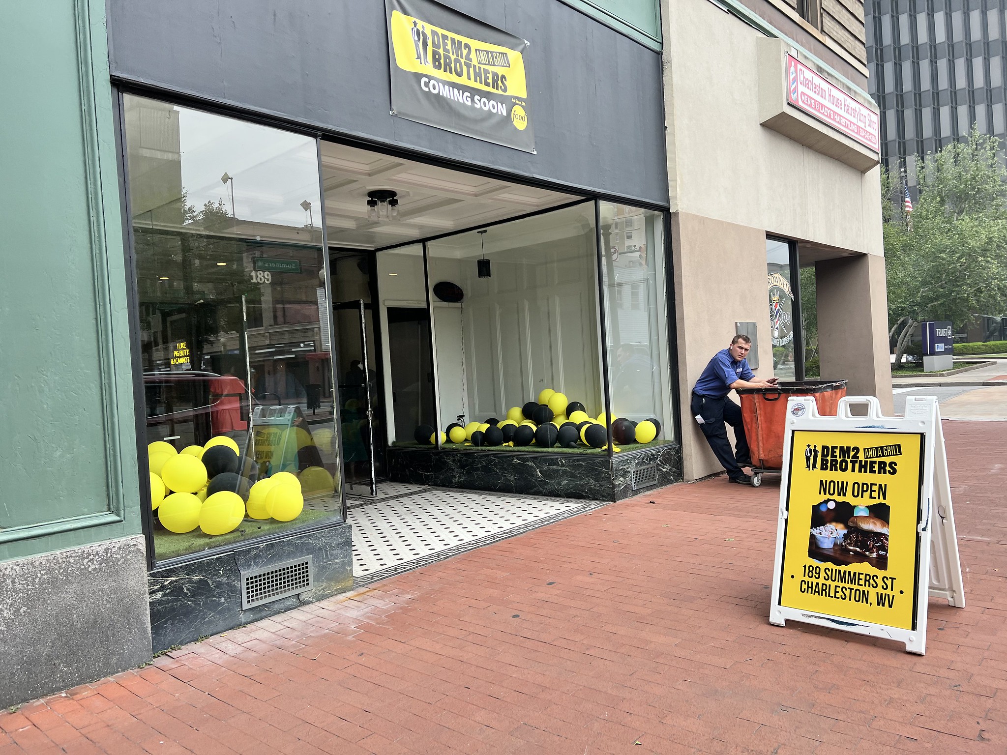 Charleston Edition Dem 2 Bros and a Grill (Downtown) Candace Lately