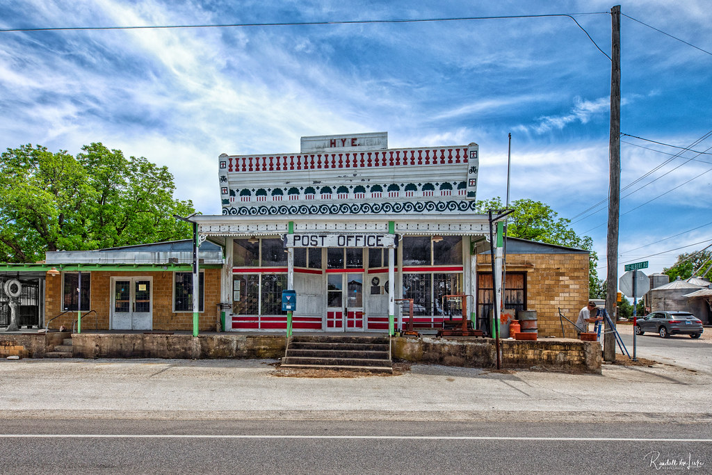 United States Post Office & General Store, Hye, Texas a photo on
