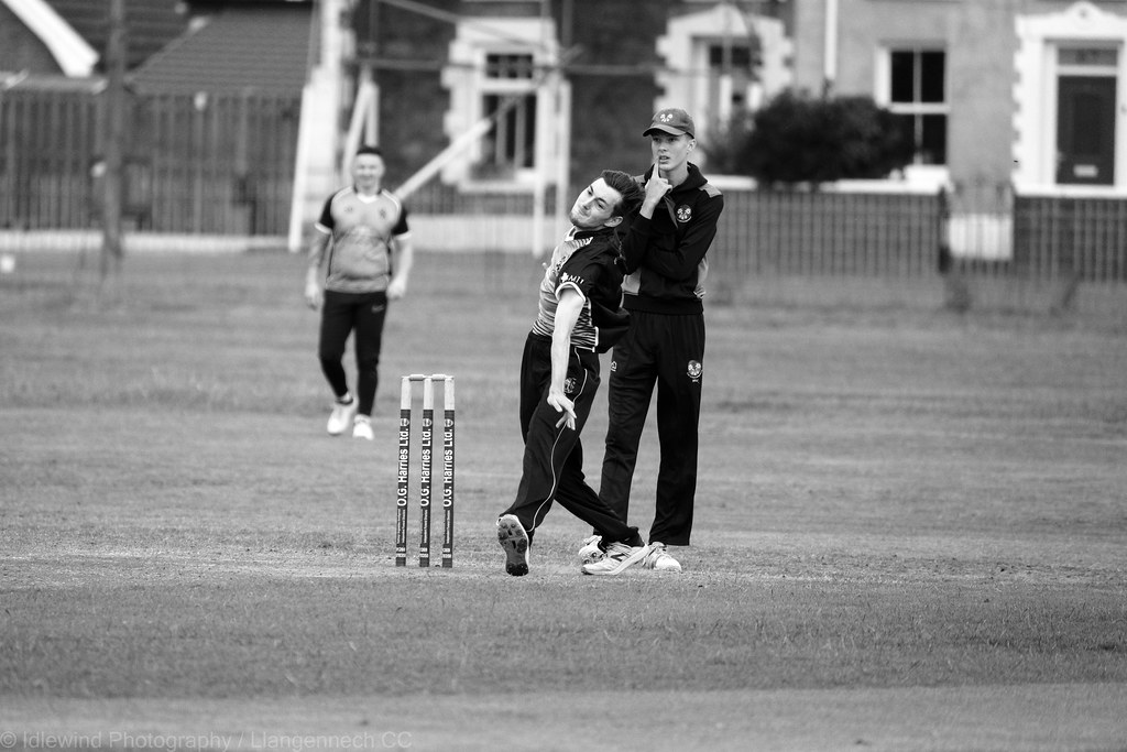 Llangennech CC 2nd XI v Bronwydd CC 2nd XI 037 IdleWind Photography