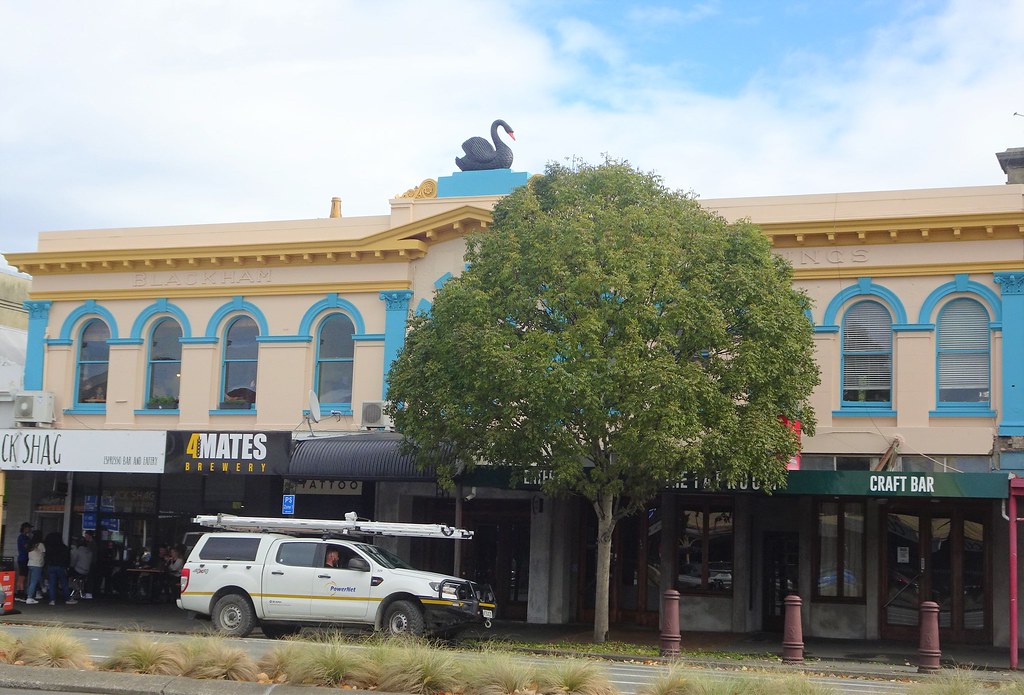 Invercargill. Richard Blackham's White Swan Hotel. Built i… Flickr