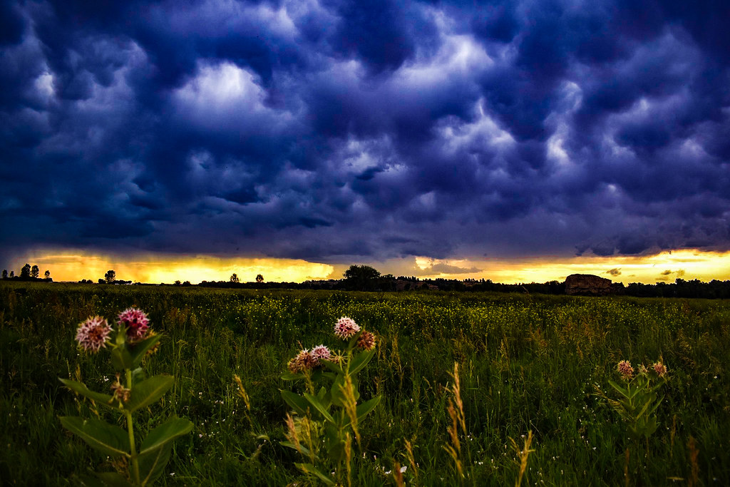EXPLORED Tornado weather, Pompey's Pillar National Monumen… Flickr