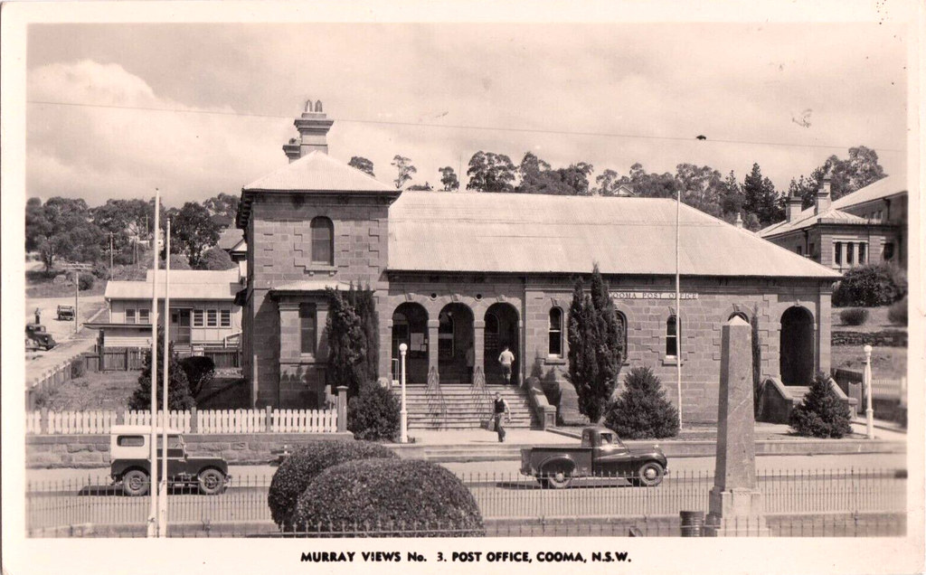 Post Office at Cooma, N.S.W. circa 1950 Aussiemobs Flickr