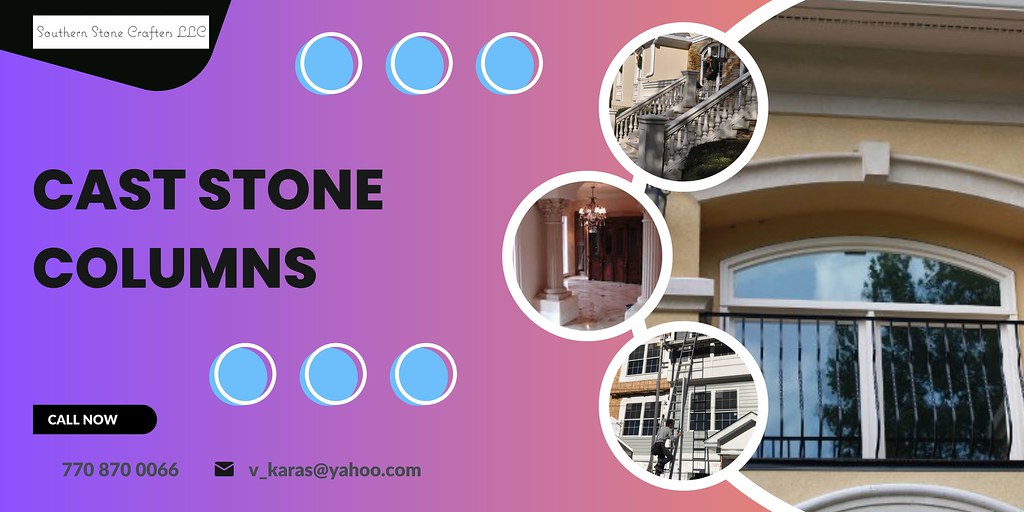 Cast Stone Columns 1 A wide variety of styles of Cast St… Flickr