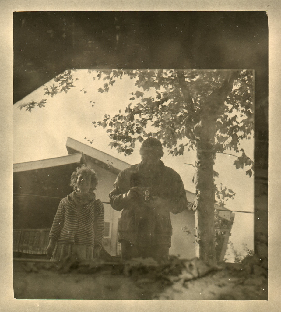 us,mirrored // scan (darkroom print) Yashica MAT 124G Foma… Flickr