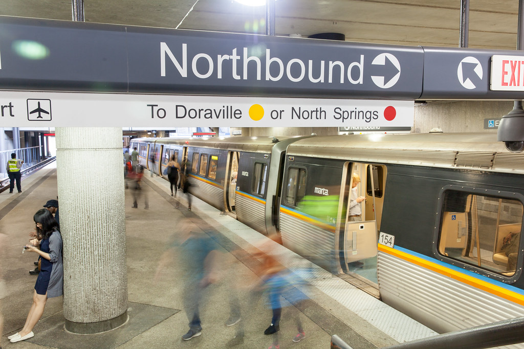 MARTA Lindbergh Center Station Summer 2018 MARTA transit Flickr