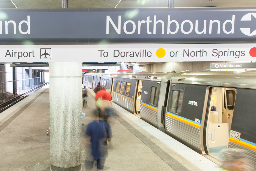 MARTA Lindbergh Center Station Summer 2018 MARTA transit Flickr