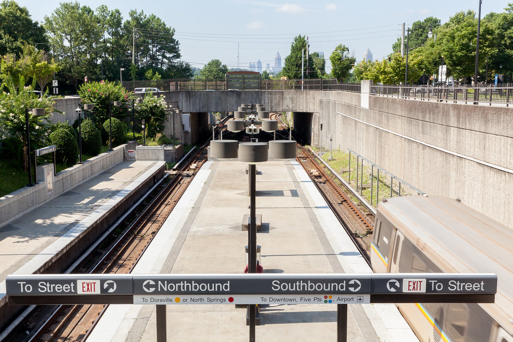 MARTA Lindbergh Center Station Summer 2018 MARTA transit Flickr