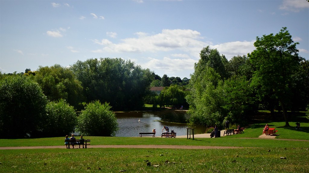 Kingsgate Park Kingsgate Park Yate on a summer morning MARTIN