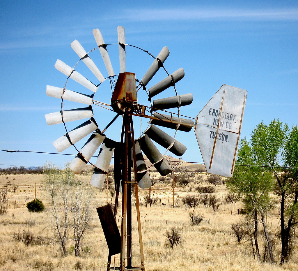 Windmill near Elgin, Arizona F. RONSTADT HDW. CO. TUCSON. Flickr