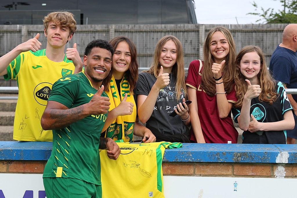 Kings Lynn Town v Norwich City. 2023/2024 Flickr