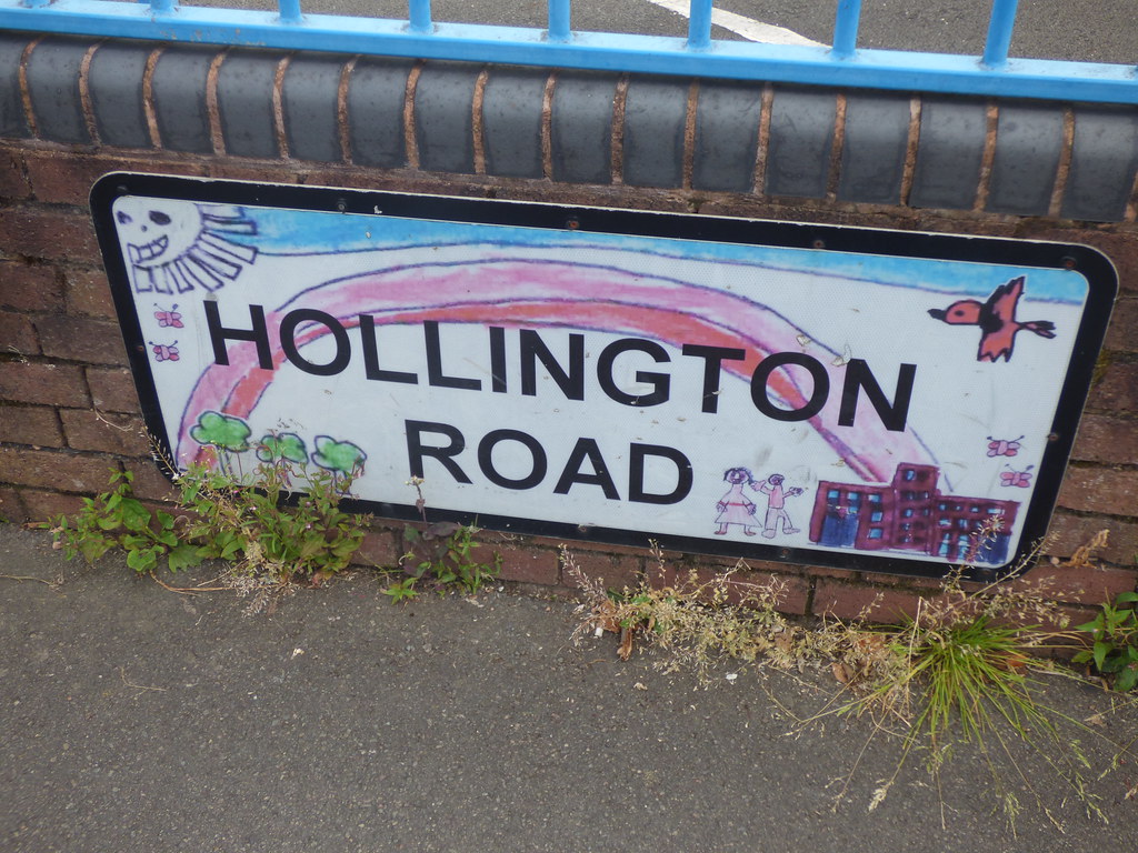 Hollington Road, Wolverhampton road sign The streets aro… Flickr
