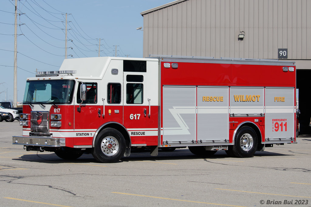 Wilmot Township Fire Department Rescue 617 Brian Bui Flickr