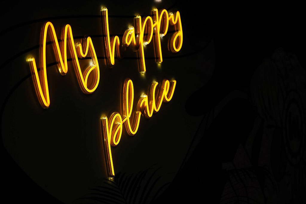 Where’s your happy place? travel travelphotography neon… Flickr