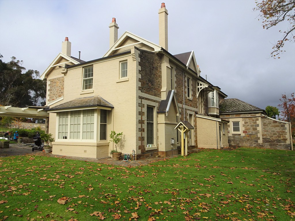 Mt Pleasant Sth Aust. Rear view of the homestead built fro… Flickr