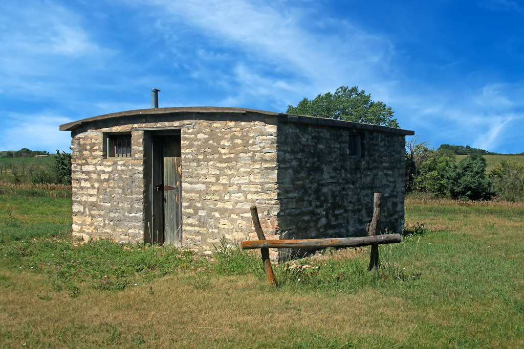 Town Jail. The little town of Aurora, KS was the first lit… Flickr
