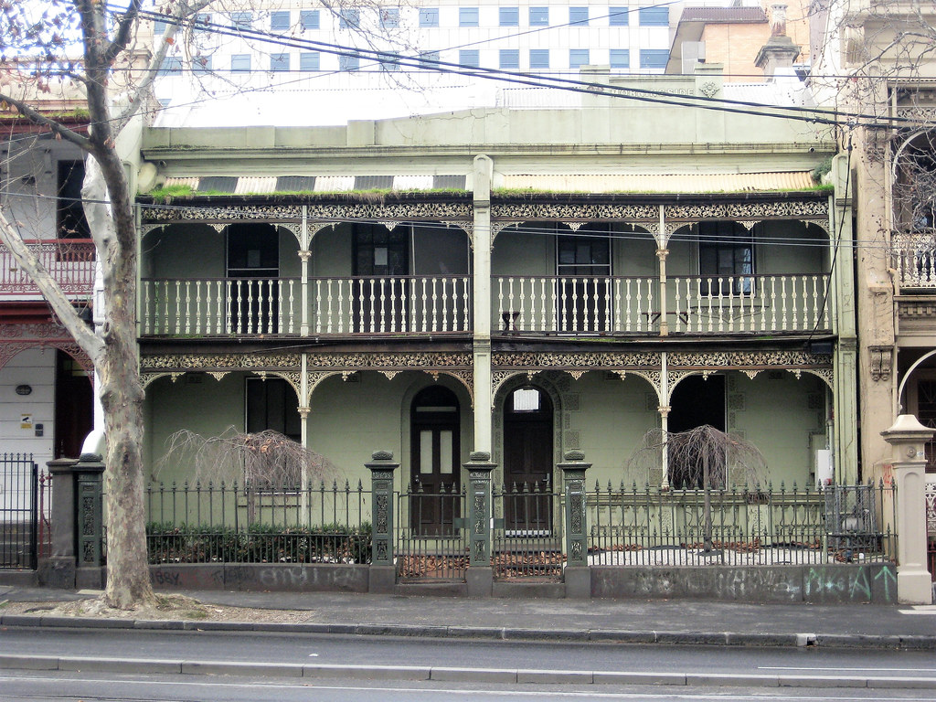 two storey, terrace houses fitzroy 75kombi Flickr