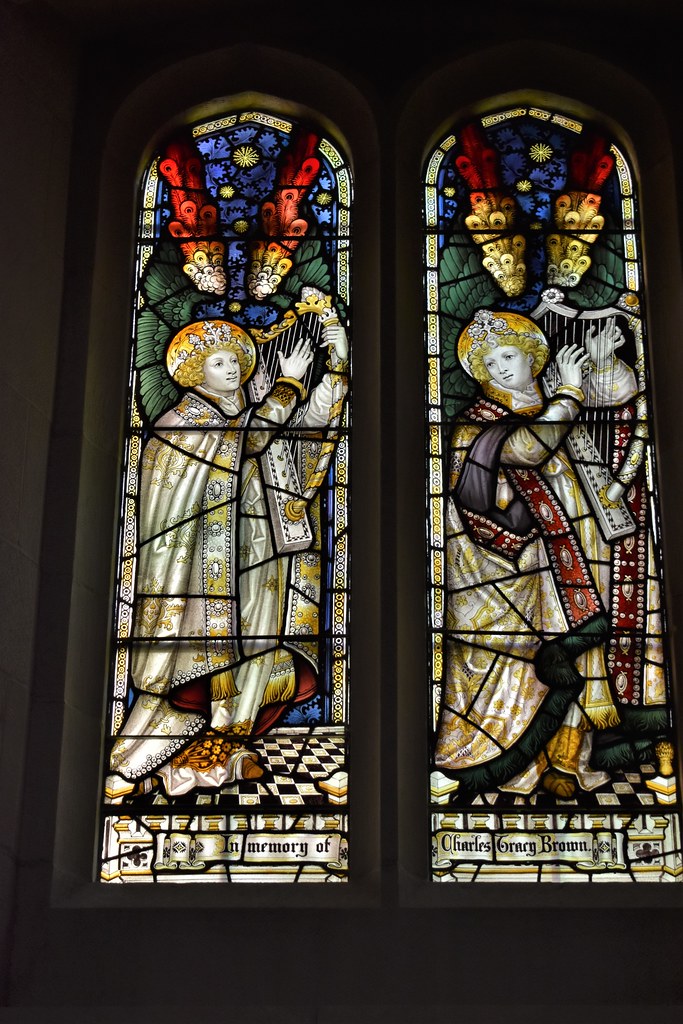 Stained Glass Windows by Charles Eamer Kempe † St. John’s … Flickr