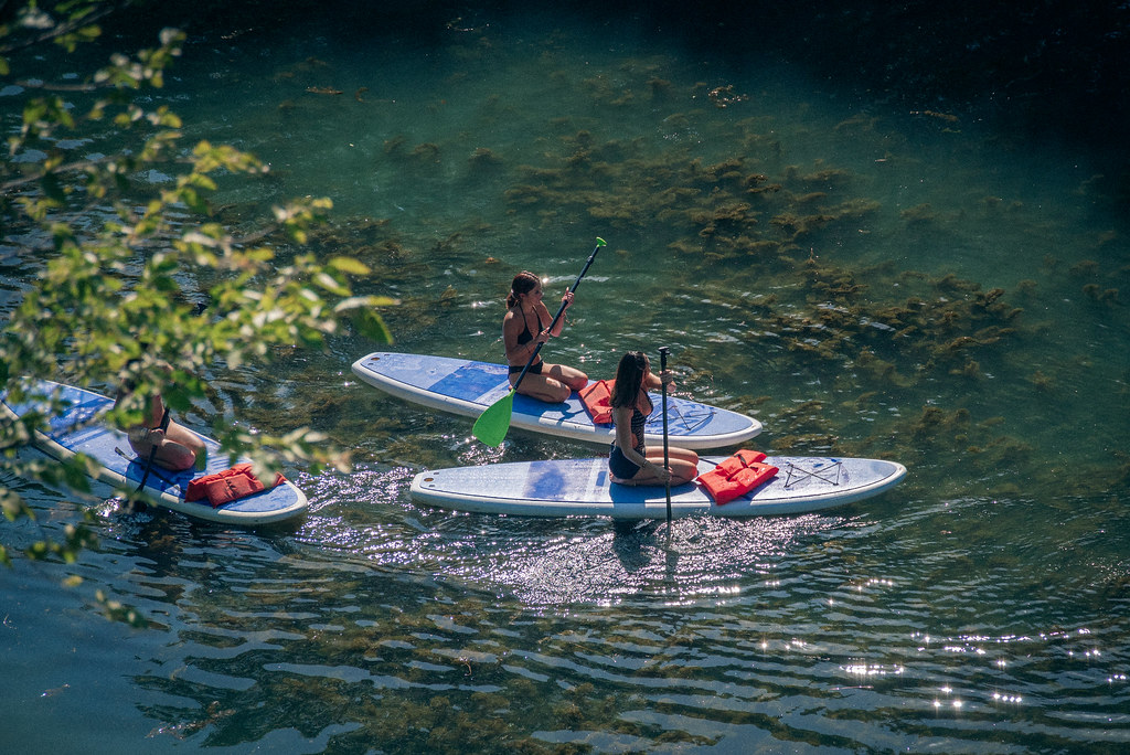 Paddle Boarders Barton Springs 2 Thomas Lowry Flickr