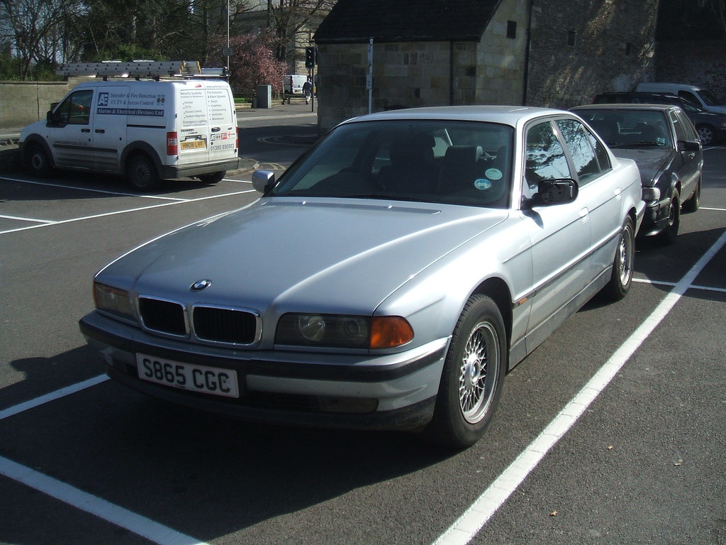 1998 BMW 728 Seen in Church Street Car Park, Trowbridge, W… Flickr