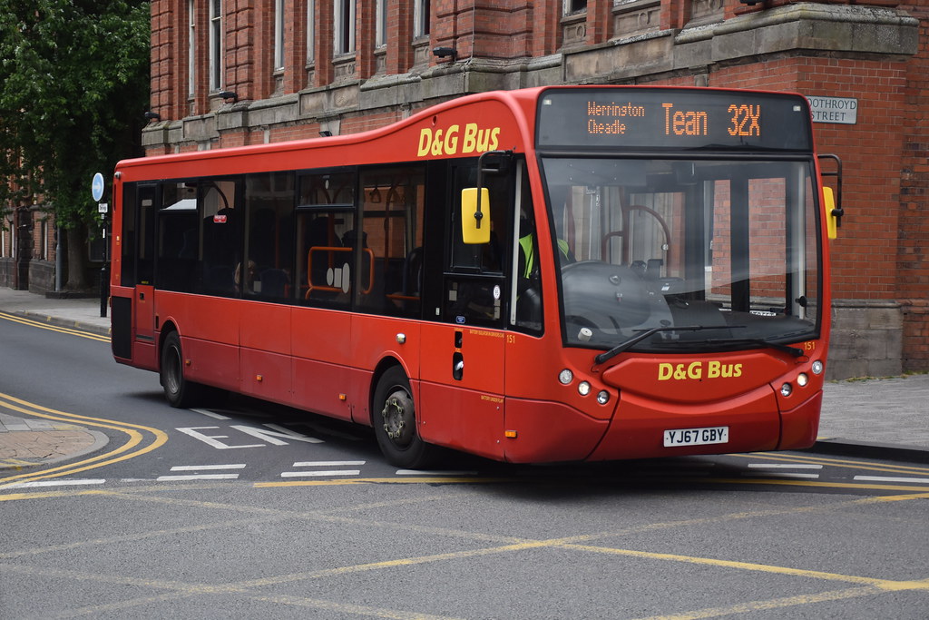 151 YJ67GBY Seen at Hanley Bus Station in StokeonTrent… Flickr
