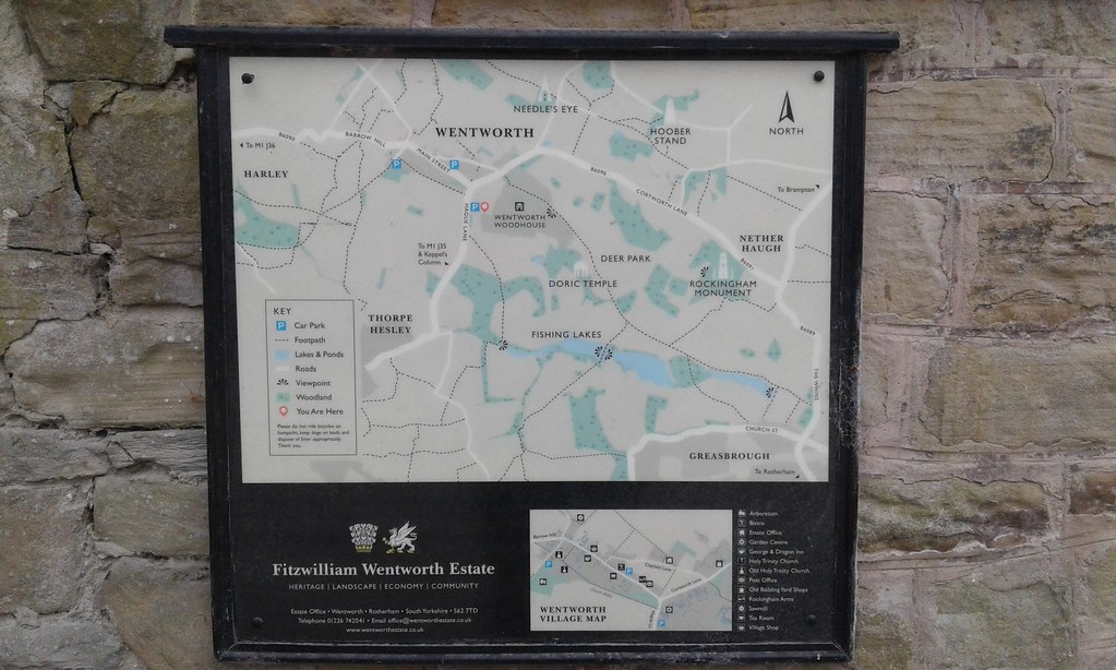 Map of Fitzwilliam Wentworth Estate, Wentworth 6th June,… Flickr