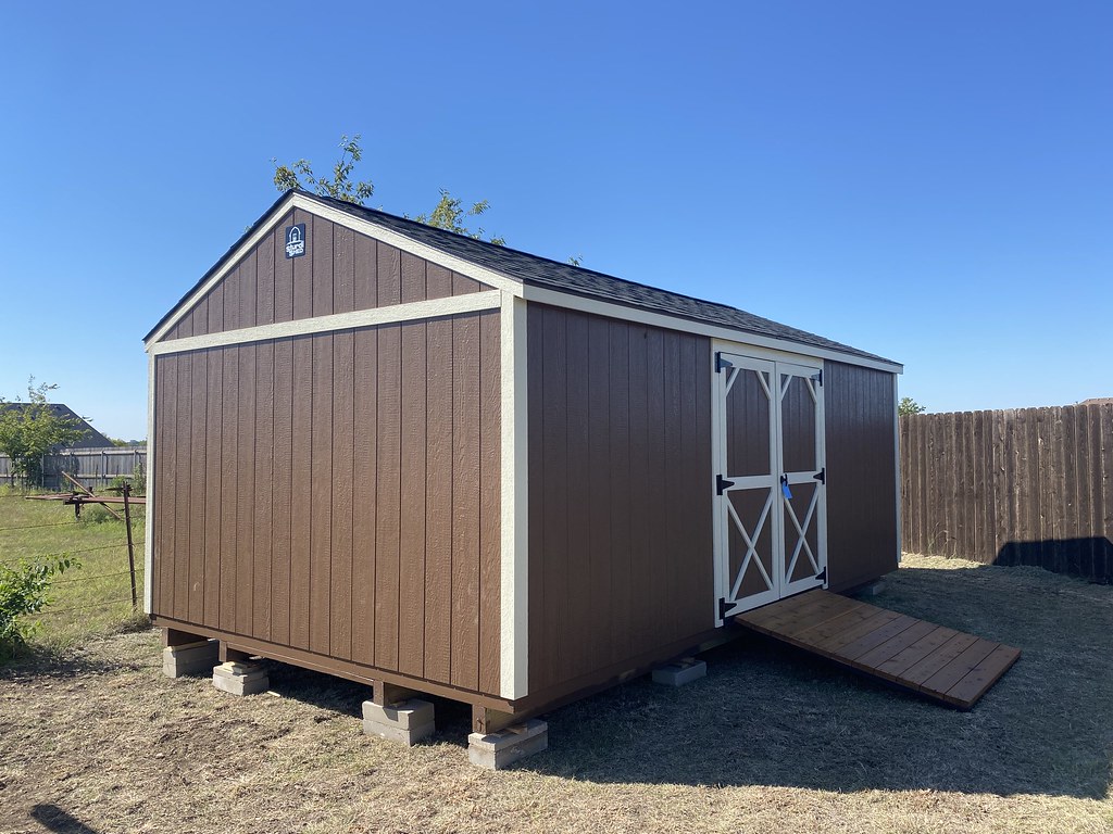 Place a Storage Shed in Your Backyard for Creating a Funct… Flickr
