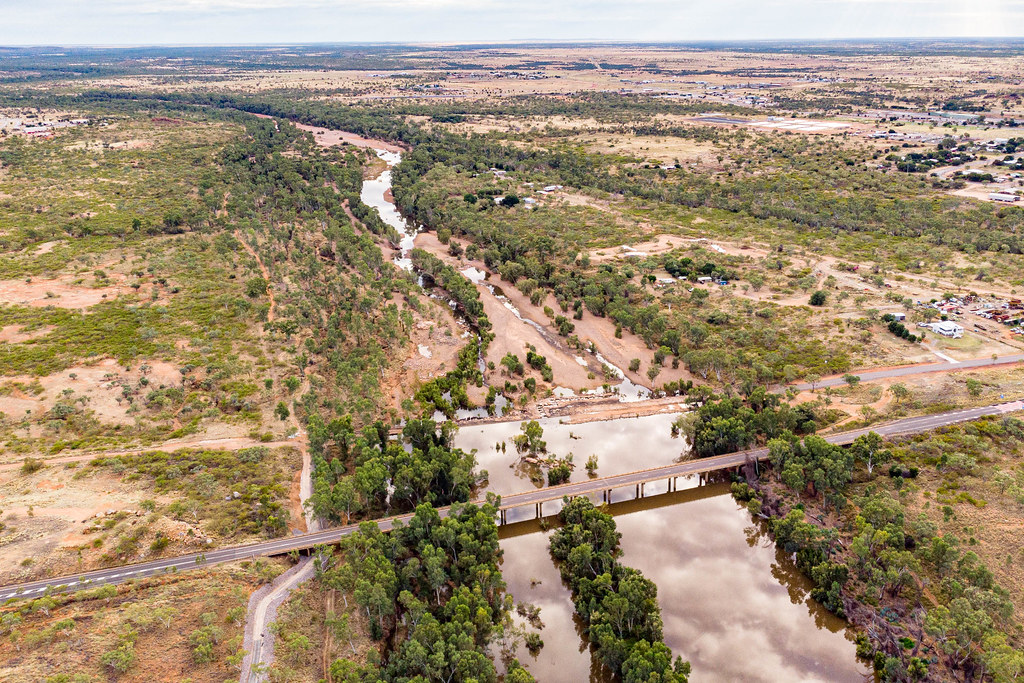 Above the Ernest Henry Bridge (Cloncurry, North West Queen… Flickr