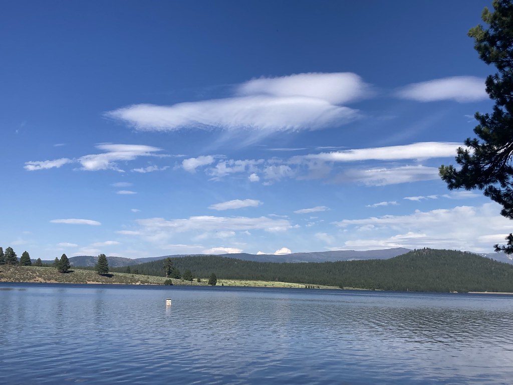 Prosser Reservoir Lake is super high. Kind of nice for a c… Flickr
