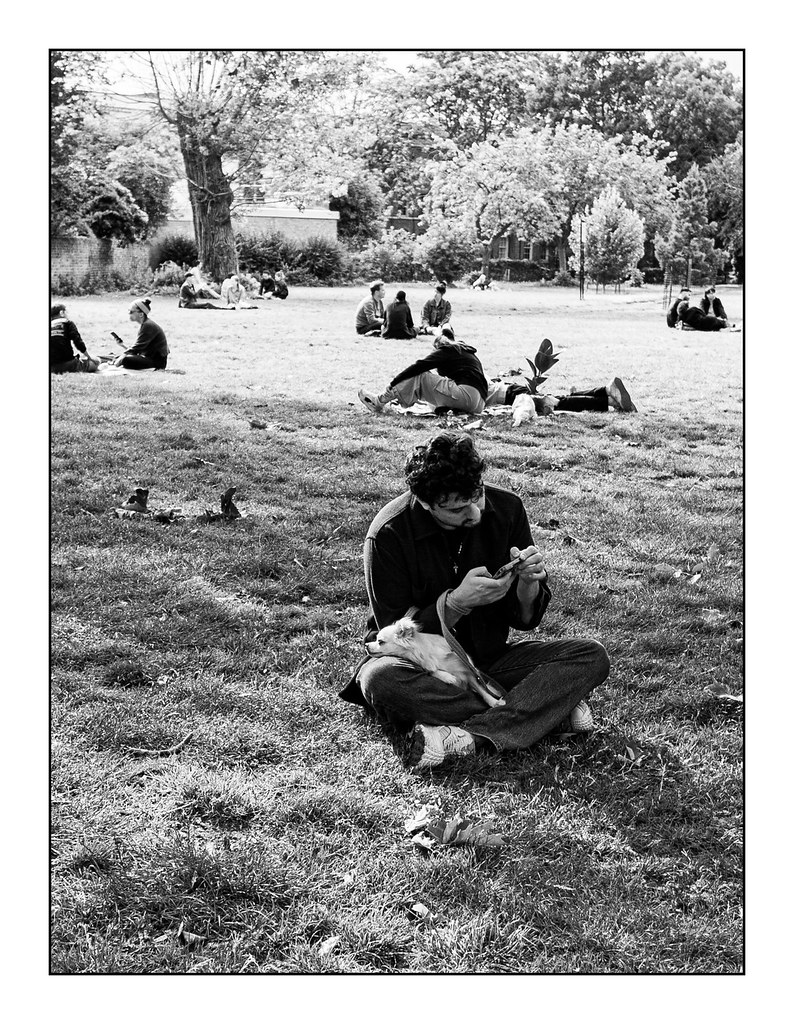 Man and dog Taken at London Fields exreuterman Flickr