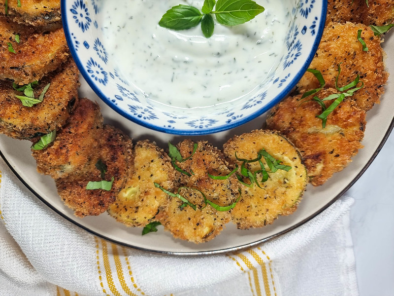 Romanian Pan Fried Courgettes Dovlecei Pane Recipe The Romanian