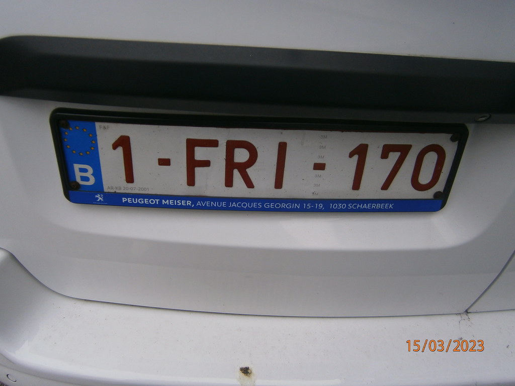 1 FRI 170 (B Belgium) Peugeot Meiser, Avenue Jacques… Flickr