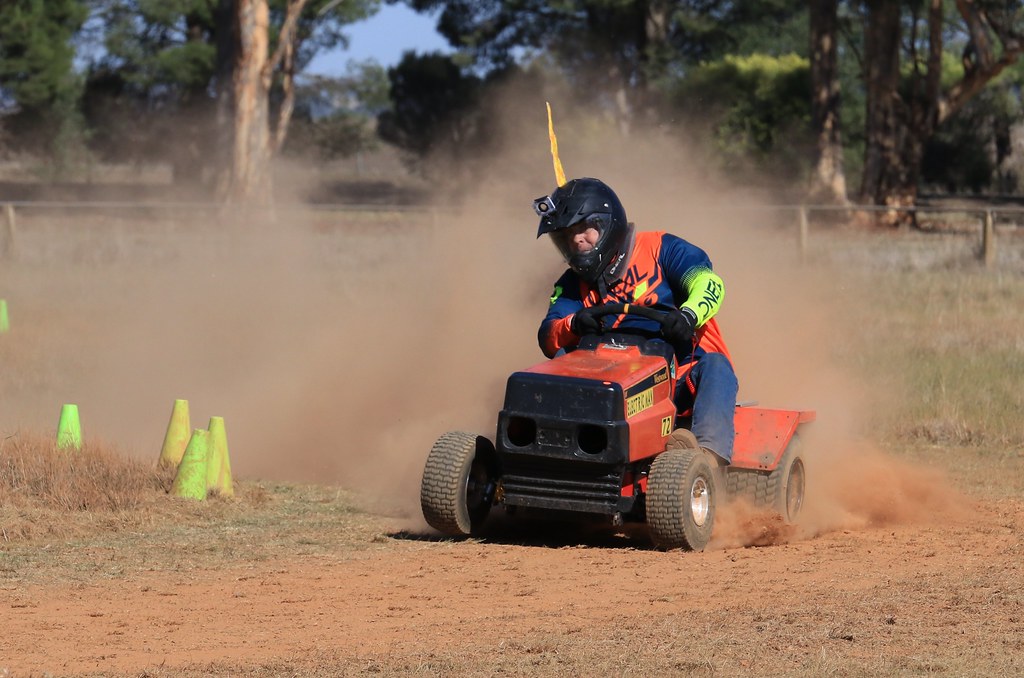 Lawnmower racing Farrell Flat, South Australia Geoff Nowak Flickr