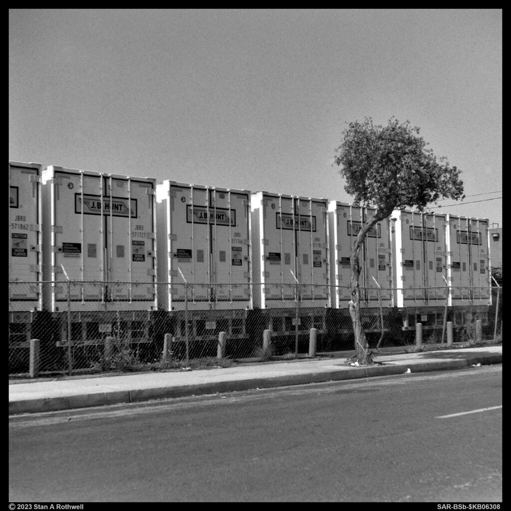 JB Hunt trailers, Vernon ============ FILM TO DIGITAL IMAG… Flickr