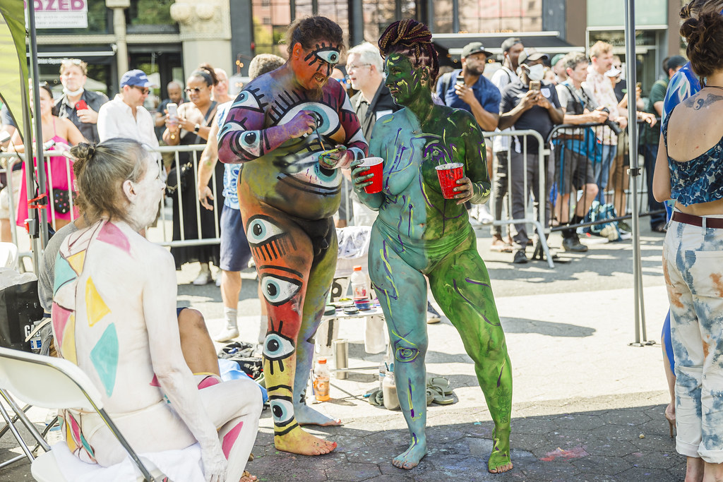 Human Arts Connections Body Painting Day National Body P… Flickr