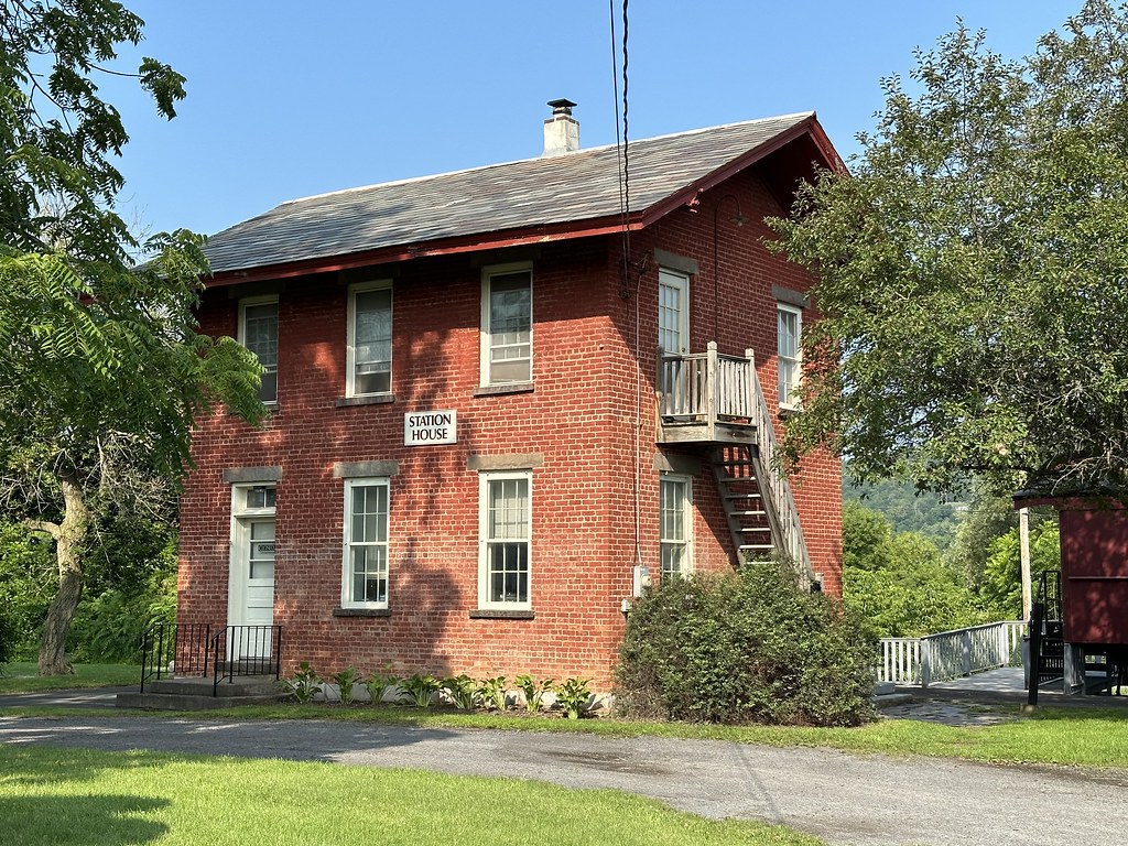 Station House. Railroad Museum. Schoharie, New York. NRHP … Flickr