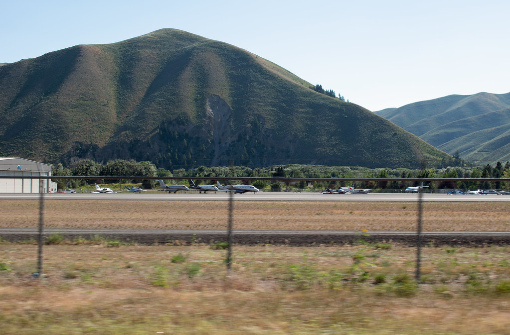 Private jets Sun Valley airport stevesheriw Flickr