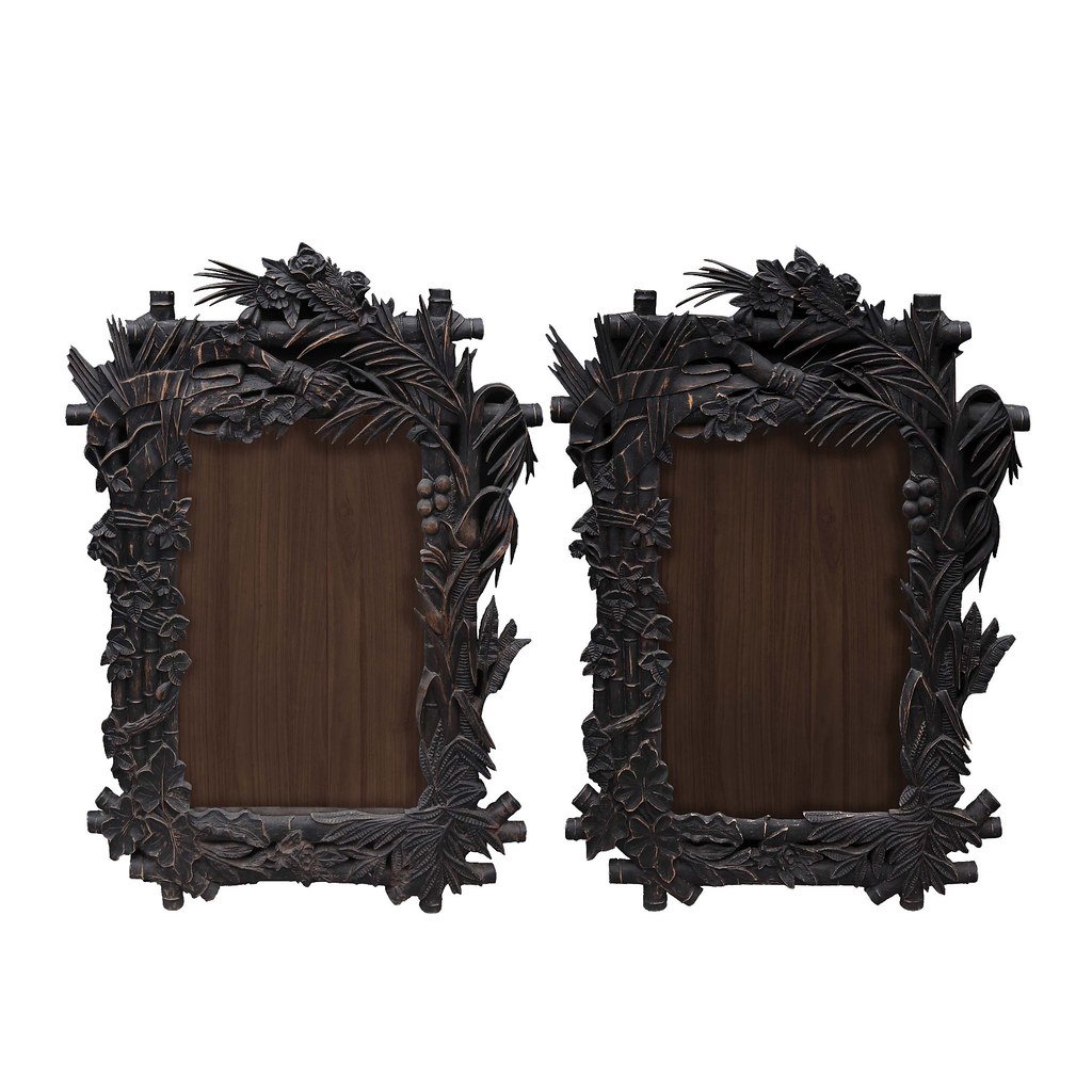 Two Art Nouveau Frames A Pair of Art Nouveau Frames hardwo… Flickr