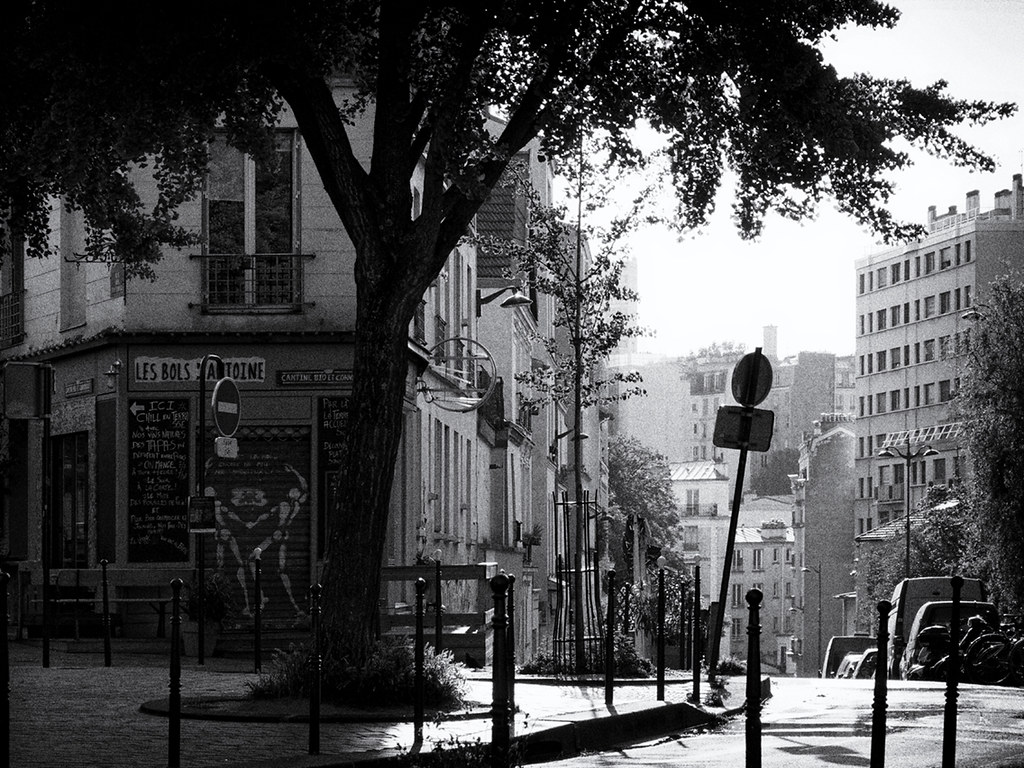 Paris, belvédère de Belleville Rue du Transvaal Jean Desuraune Flickr