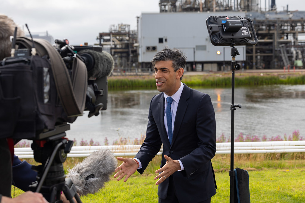 The Prime Minister visits an Aberdeen gas plant 31/07/2023… Flickr