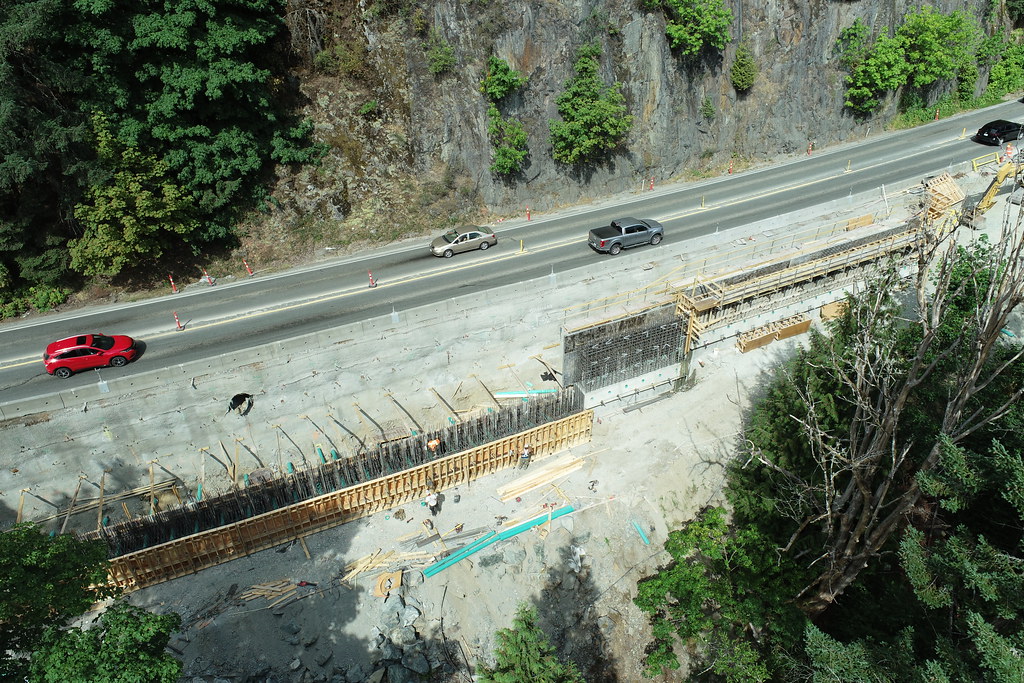 BC Highway 1MalahatTunnel Hill WashoutRetaining Wall Ae… Flickr
