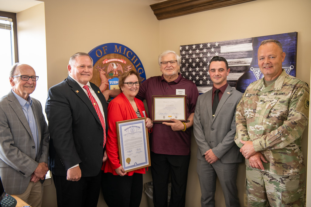 230801 Lansing, Vietnam Veteran Awarded the First Michigan Vietnam