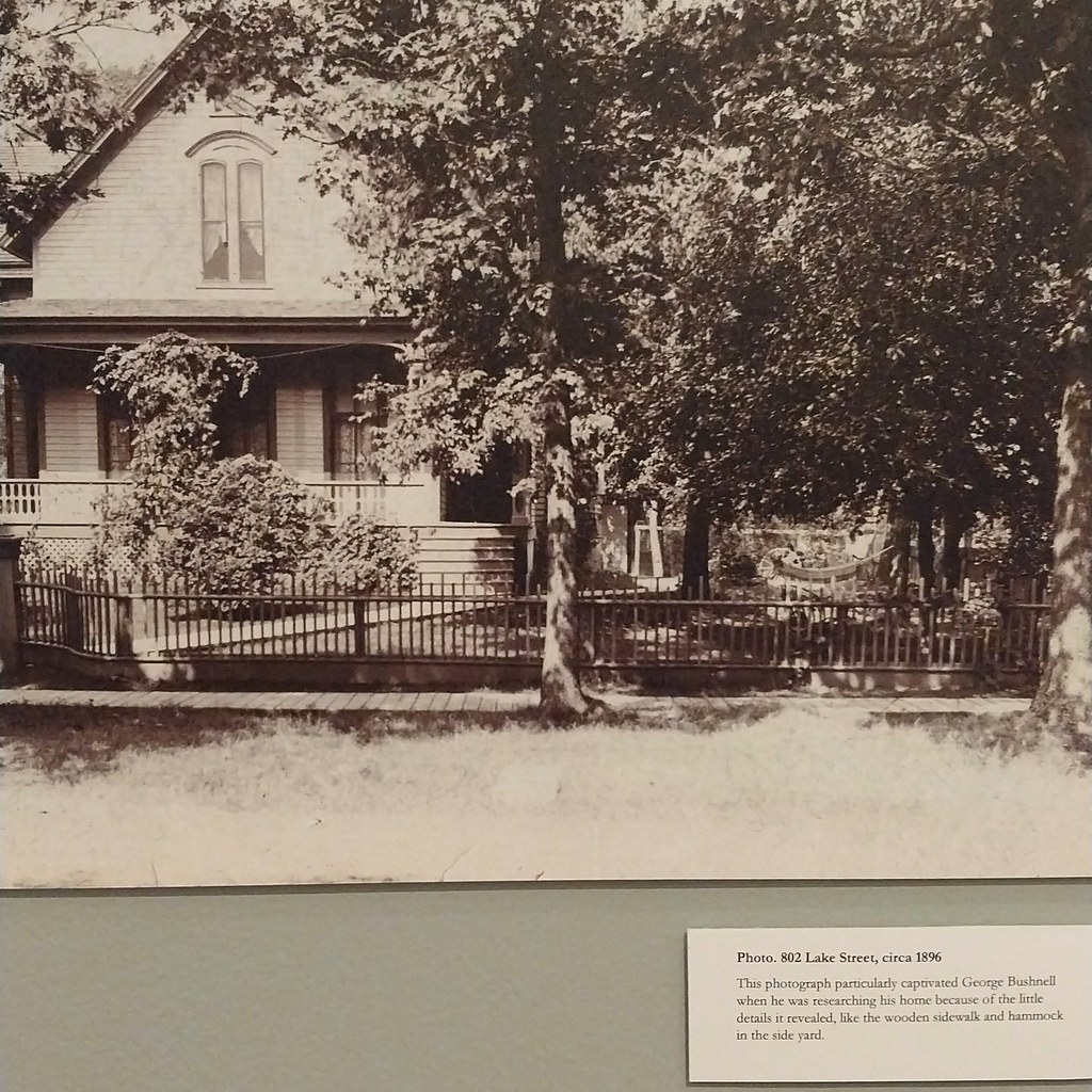 Lake street 1896 bushnell The Wilmette Historical M… Flickr