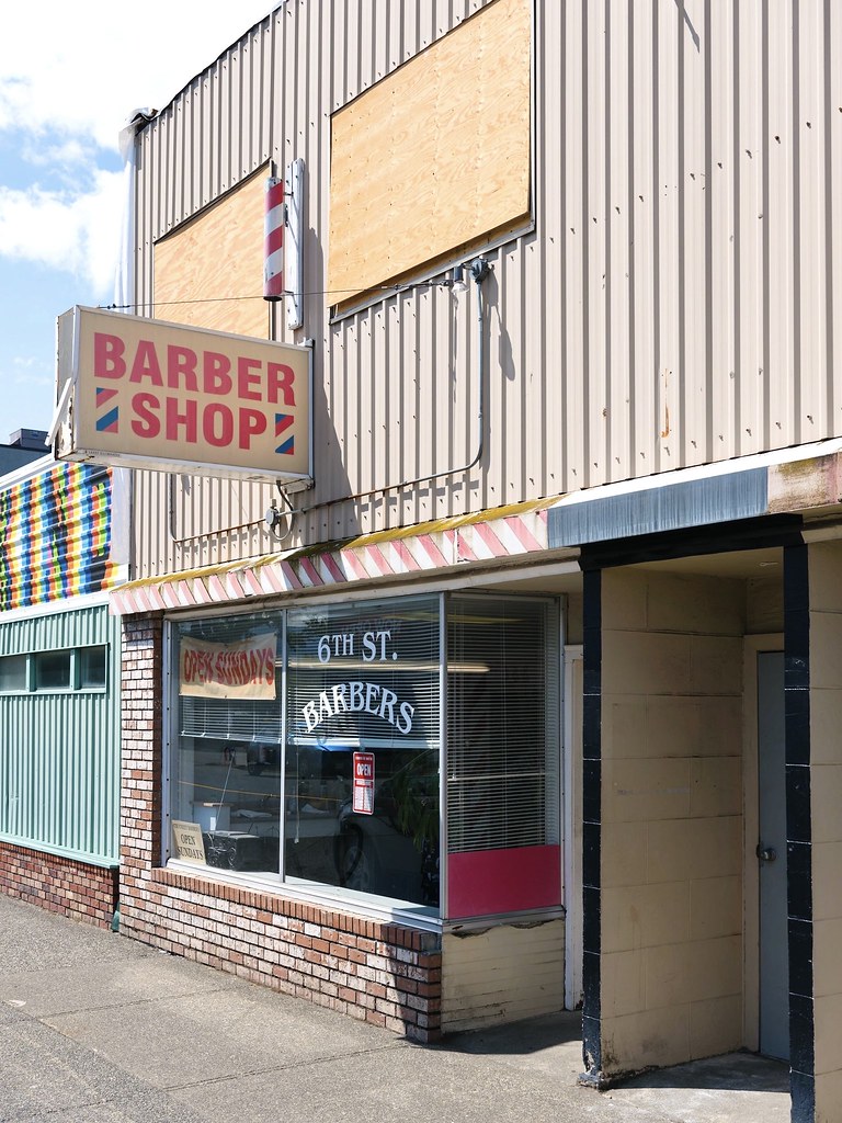 Barber Shop 6th ST. Barbers in Courtenay. Jason King Flickr