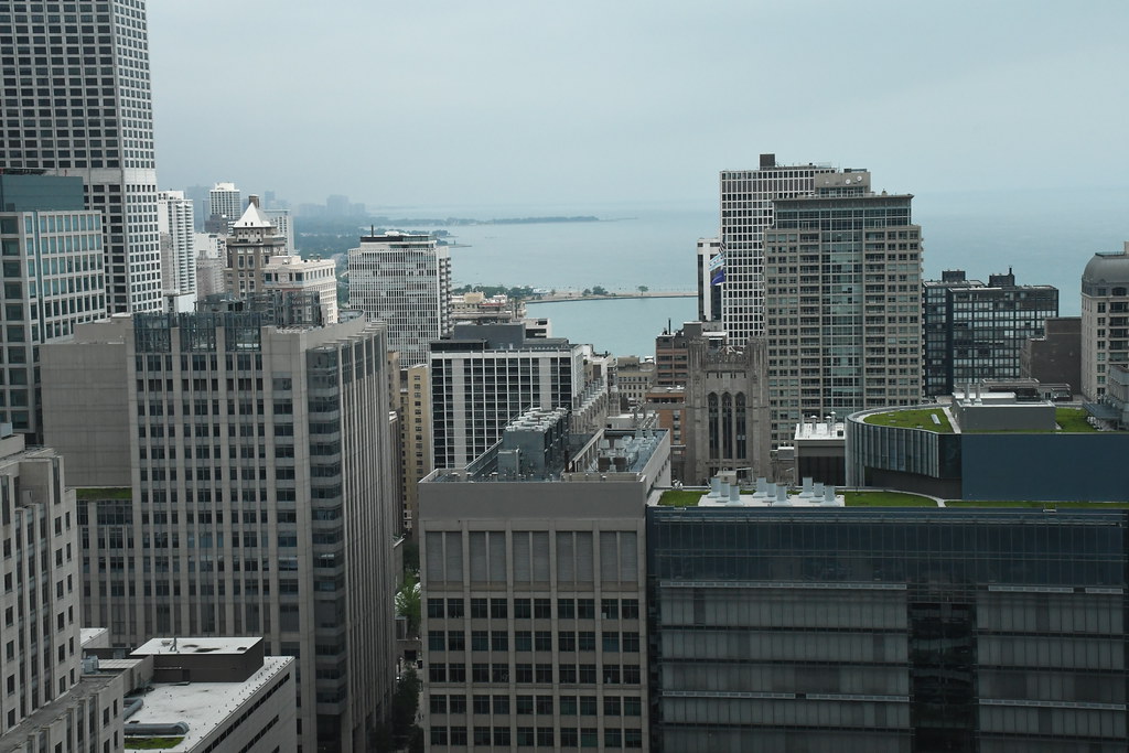 Overlooking Streeterville to Lake Michigan, Chicago Flickr
