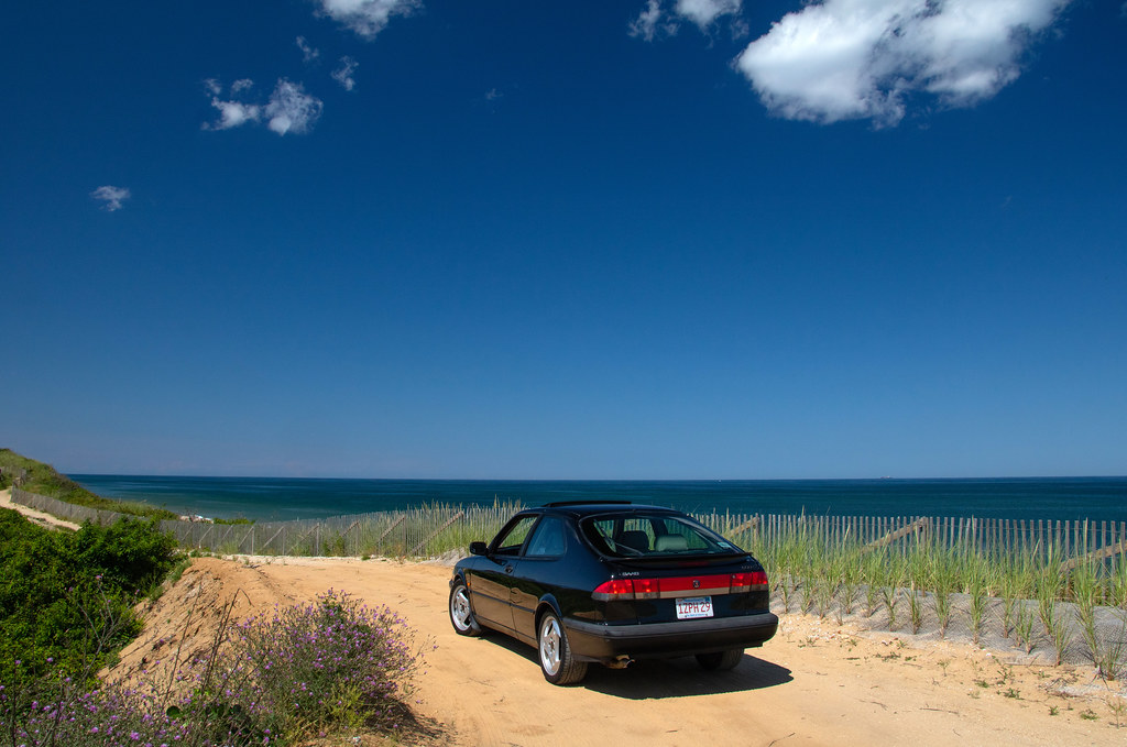 1997 SAAB 900 S at Wellfleet, MA 9305 NAE 2 Don Sanford Photography